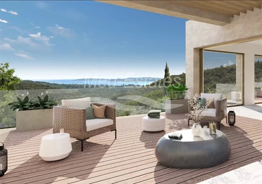 Luxury villa with great views onto the bay of St.-Tropez