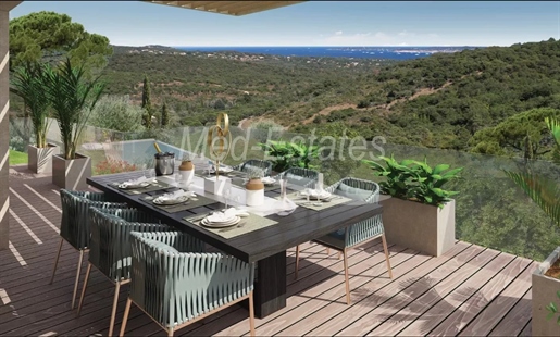 Luxury villa with great views onto the bay of St.-Tropez