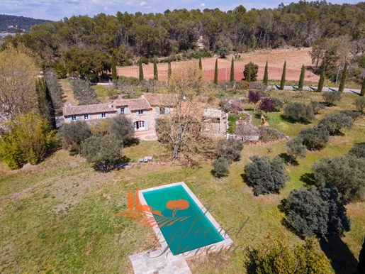 Les Arcs beautiful " bastide" in Provence, 4 bedrooms on 9 acres