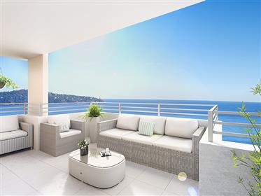 New apartment with sea views.