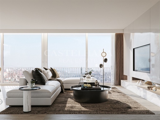 4 izbový byt s balkónom, v najnovšom vývoji, ktorý sa narodil na brehu rieky Douro