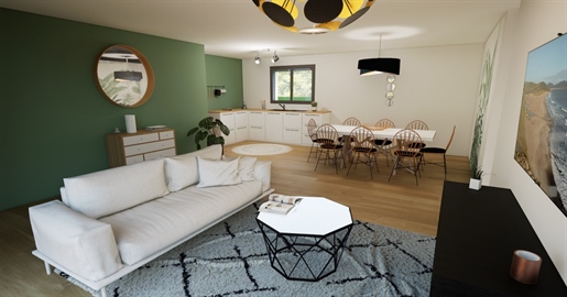 Maison 4 pièces 90.00 m² - Terrain: 585 m²