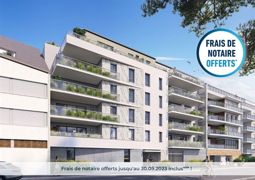 Bords de l'Erdre - Livraison 2024 - Beaux appartements neufs du 2 au 4 pièces, bd Van Iseghem à Nantes