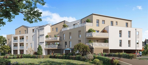 Proche centre-bourg, appartements neufs  du 2 au 4 pièces avec jardins, balcons ou terrasses