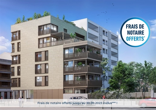 Montchat à Lyon 3 - Appartements neufs 3 et 4 pièces avec terrasses jusqu'à 78 m² | Palazzo à Lyon 3
