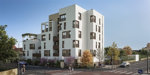 NOUVELLE RESIDENCE JOYA Appartements neufs du T1 au T5 avec loggias, balcons ou jardins privatifs, Avenue Paul Santy à Lyon 8