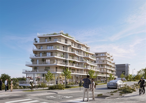 SPIKY, NOUVELLE RESIDENCE AUX PORTES DE RENNES - Appartements neufs du 2 au 5 pièces familial avec de grands balcons et terrasses, à Cesson-Sévigné - Prix ...