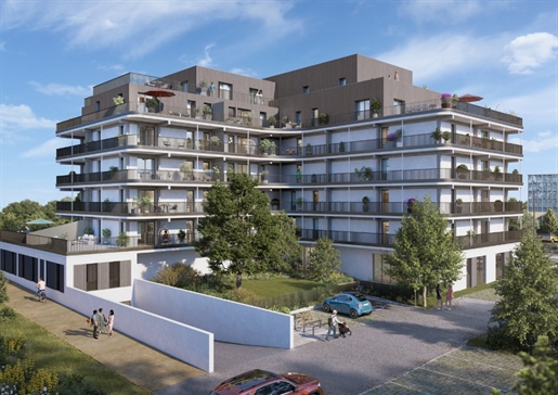 HOLY, NOUVELLE RESIDENCE AUX PORTES DE RENNES - Appartements neufs du 2 au 5 pièces familial avec de grands balcons et terrasses, à Cesson-Sévigné - Prix a...