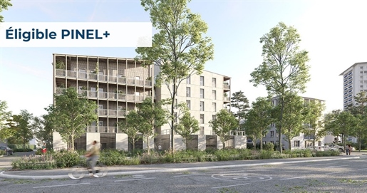 PINEL+| TVA 5,5% - Angers, Appartements neufs du 2 au 4 pièces, quartier Belle Beille, à proximité du parc Saint-Nicolas, du tramway B et C et des grandes ...