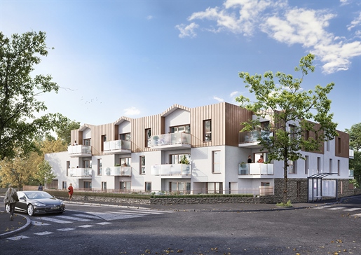 NOUVEAU - Centre-ville de Sautron à 15 minutes du centre de Nantes - Appartements neufs lumineux et fonctionnels du T2 au T3 bis, avec balcons, terrasses o...