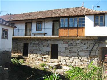 Old property of the 18th century, in the mountains of northern Portugal.