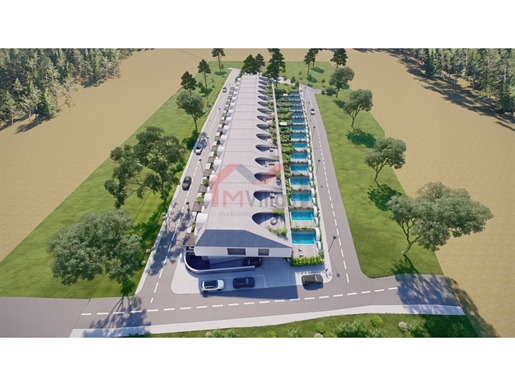Terrainavec projet approuvé pour la construction de 15 maisons jumelées - Almancil