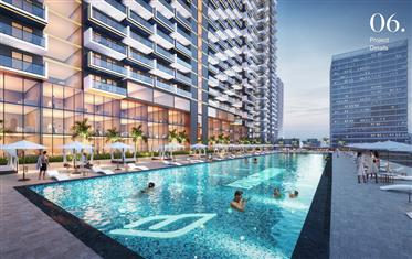 Apartamento com piscina privativa, 1%/mês
