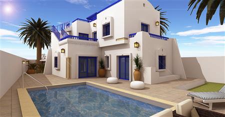 Venta Villa en Djerba, nuevo y con piscina