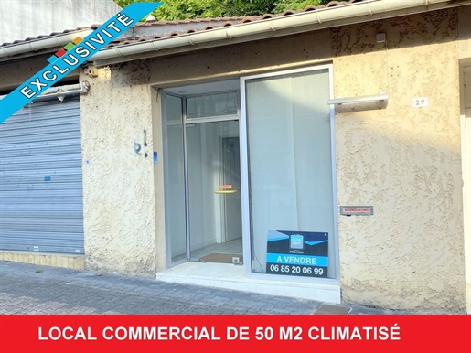 Commercial premises of 50 m2 with window