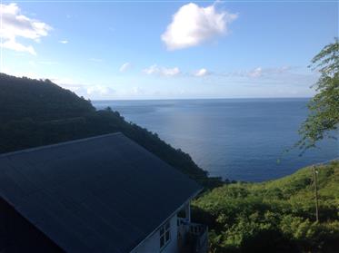 Haus auf Dominica mit wunderschöner Aussicht