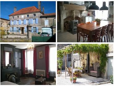 €170.000 € - haute Marne - House of master + 4 guest rooms.